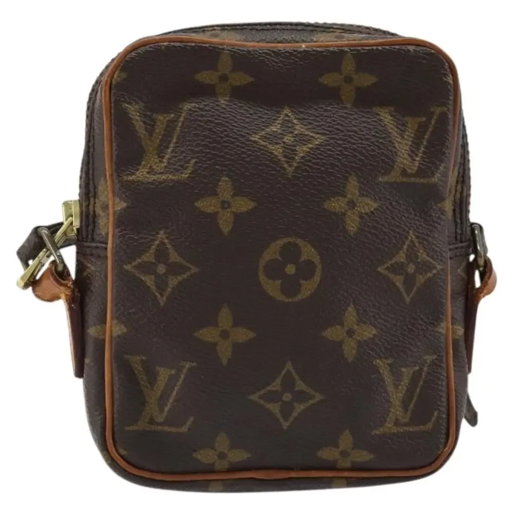 Louis Vuitton Monogram Mini Danube Shoulder Bag Brown